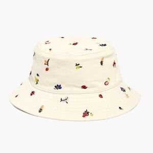 Madewell Fresca fruit embroidered bucket hat